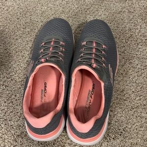 Skechers memory foam slip on